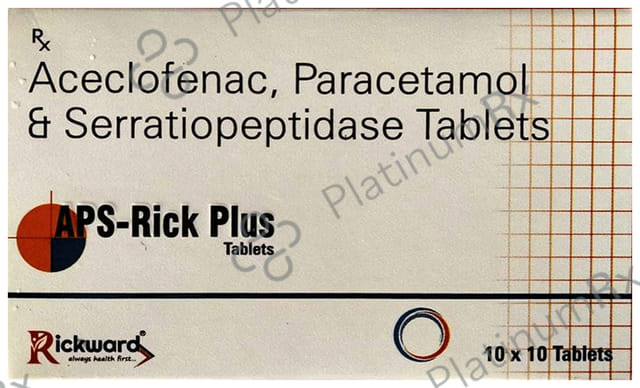 APS Risk Plus 100/325/15mg Tablet 10s