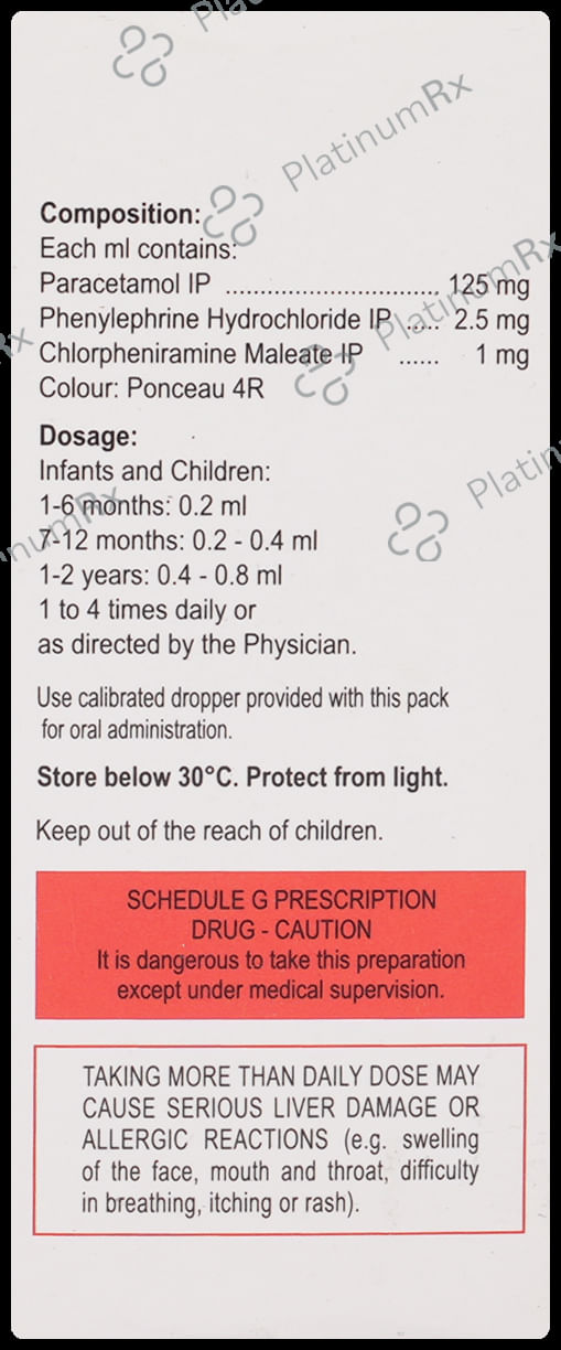Flucold 1/125/2.5mg Oral Drops 15ml