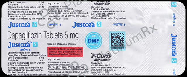 Justoza 5mg Tablet 10s