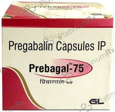 Prebagal 75mg Capsule 10s