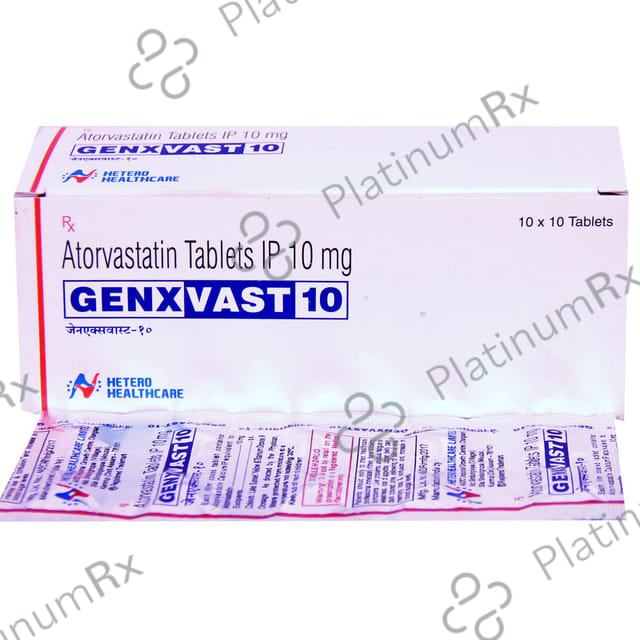 Genxvast 10mg Tablet 10s