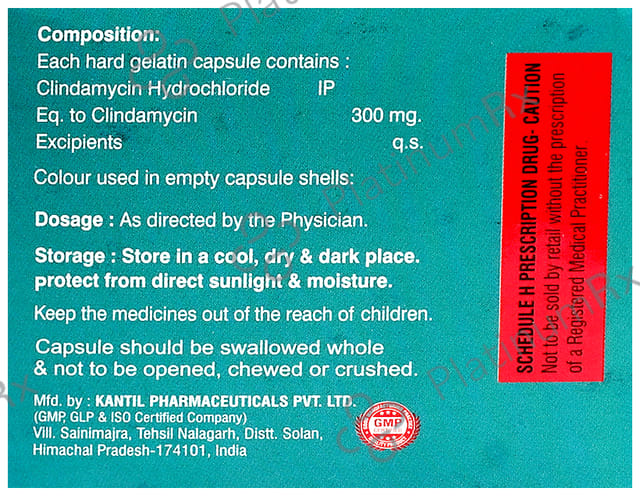 Clindazac 300mg Capsule 10s