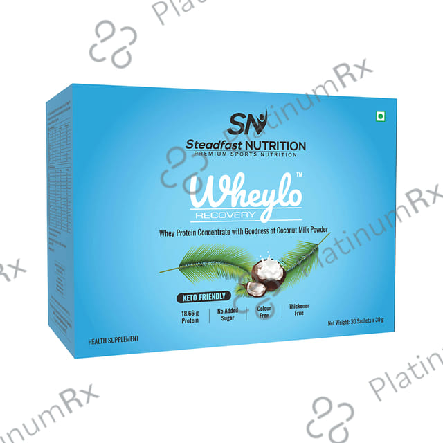 Steadfast Nutrition Wheylo Recovery Sachet (30gm Each)