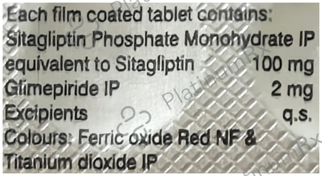 Sitaglyn GM 2mg Tablet 10s