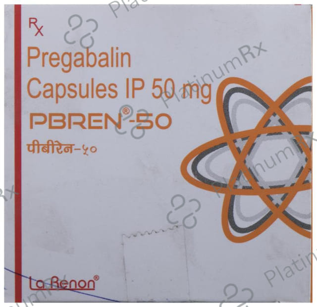 Pbren 50mg Capsule 10s