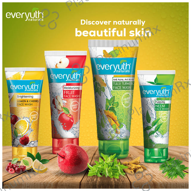 Everyuth Naturals Anti Acne Anti Marks Tulsi Turmeric Face Wash