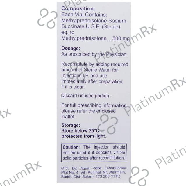 Mepsonate 500mg Injection 1s