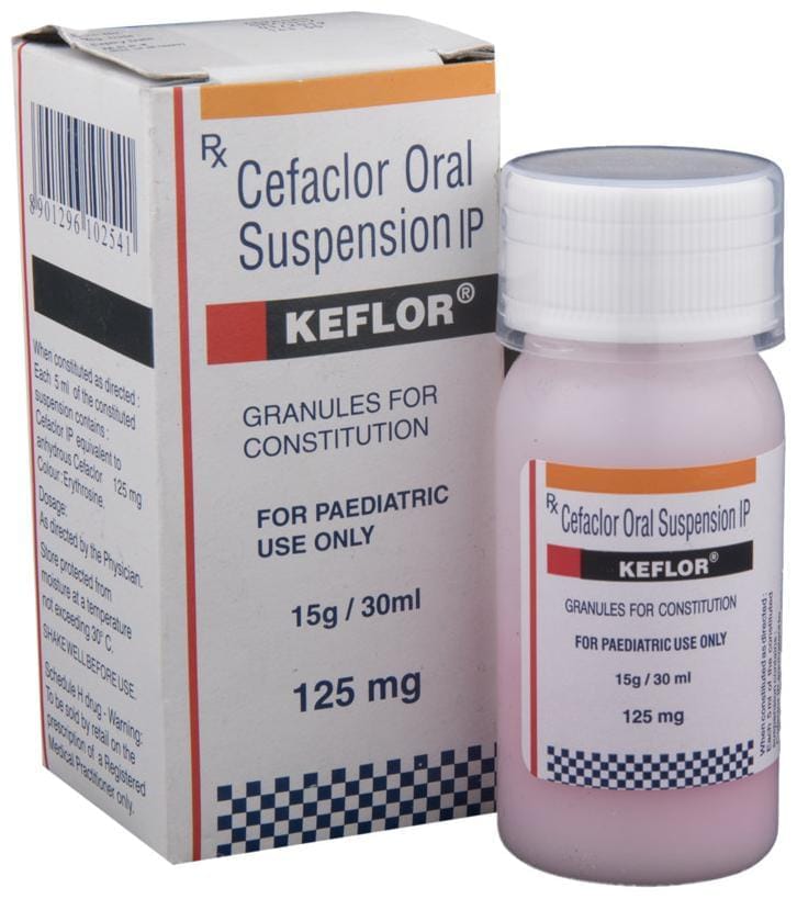 Keflor 125mg Dry Syrup 30ml