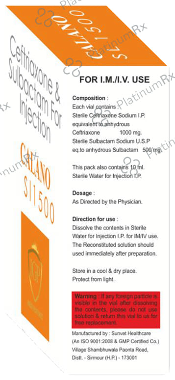Calano SL 1500mg Injection 1s