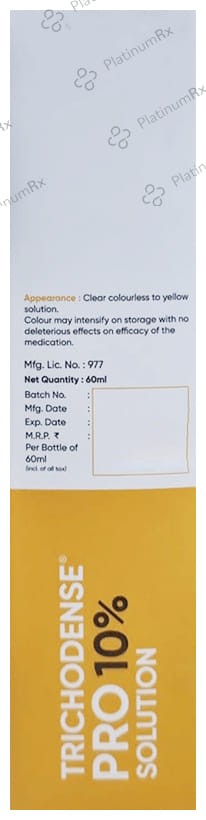 Trichodense 10% Pro Solution 60ml
