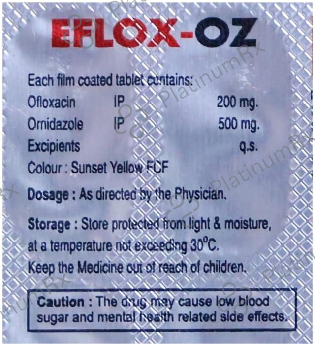 Eflox-OZ Tablet