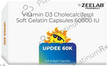 Updee 60K Soft Gelatin Capsule