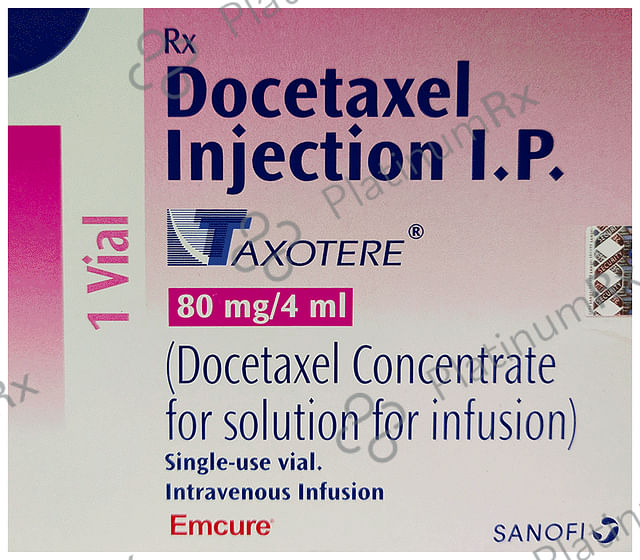 Taxotere 80mg Injection 4 ml