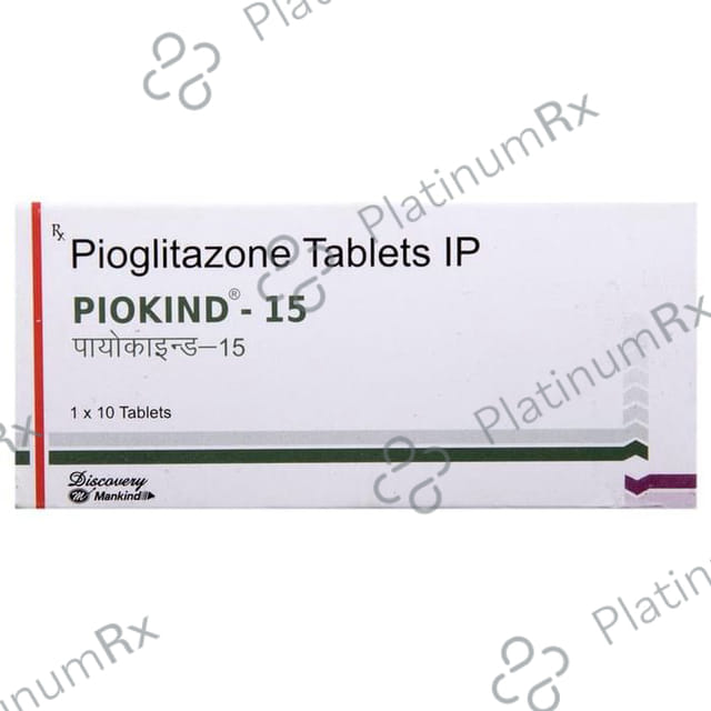 Piokind 15mg Tablet 10s