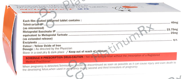 Metocure T 25 Tablet ER 10s