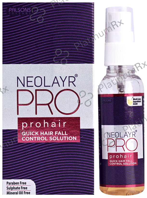 Neolayr Pro Prohair Quick Hair Fall Control Solution