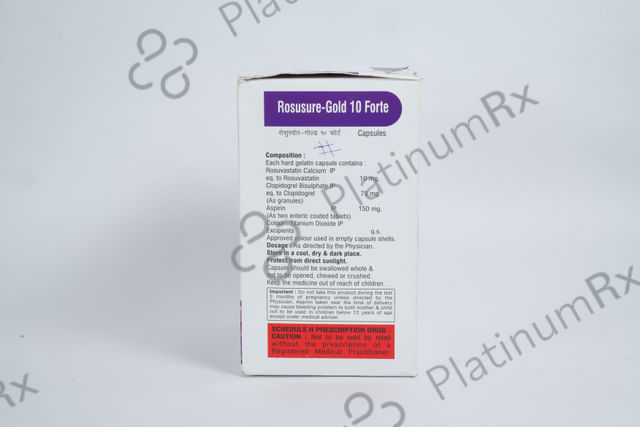 Rosusure Gold Forte 150/10/75mg Capsule 10s