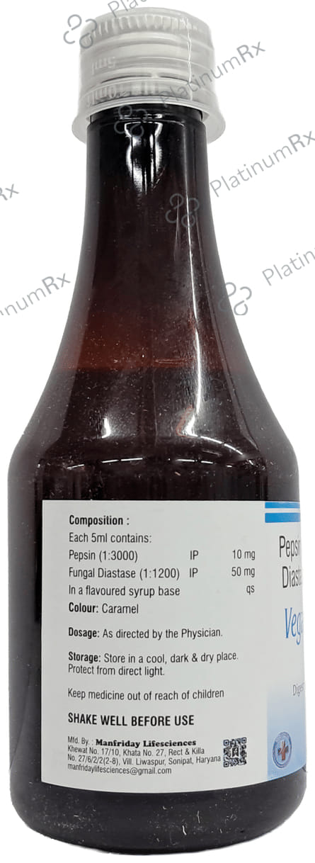Vegazyme Syrup 200ml