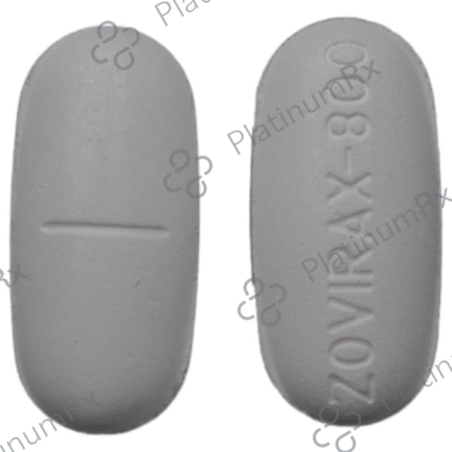 Zovirax 800mg Tablet 5s