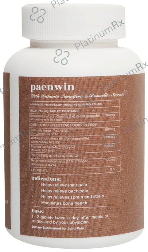 Baidyanath (Jhansi) Ayurvedant Paenwin Tablet