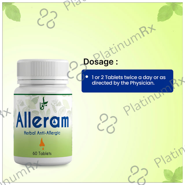 BVG Life Sciences Alleram Herbal Anti-Allergic Tablet 60 tablets