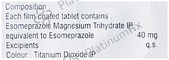 Zosa Fast 40mg Tablet 10s
