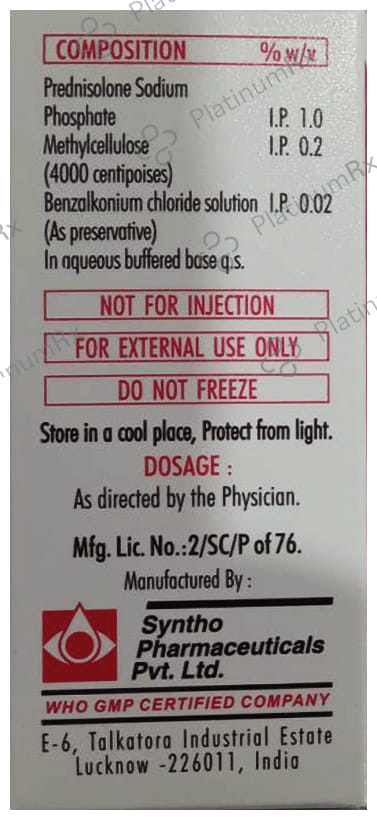 P-Lone Eye Drop 10 Ophthalmic Solution