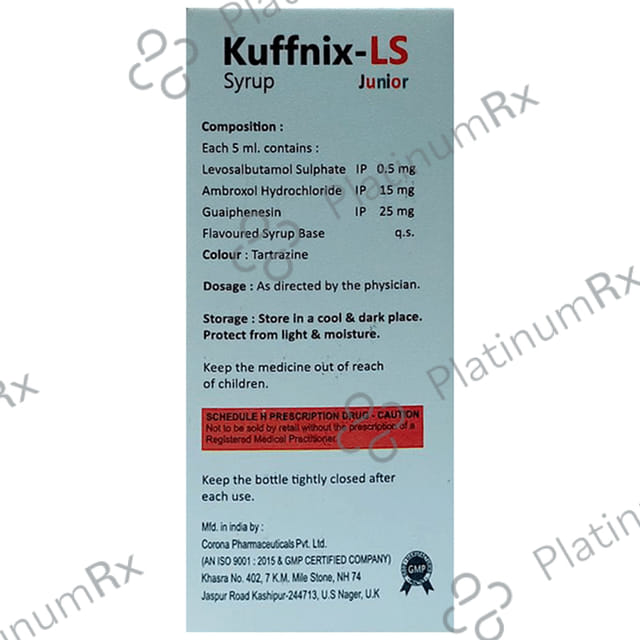 Kuffnix-LS Junior Syrup