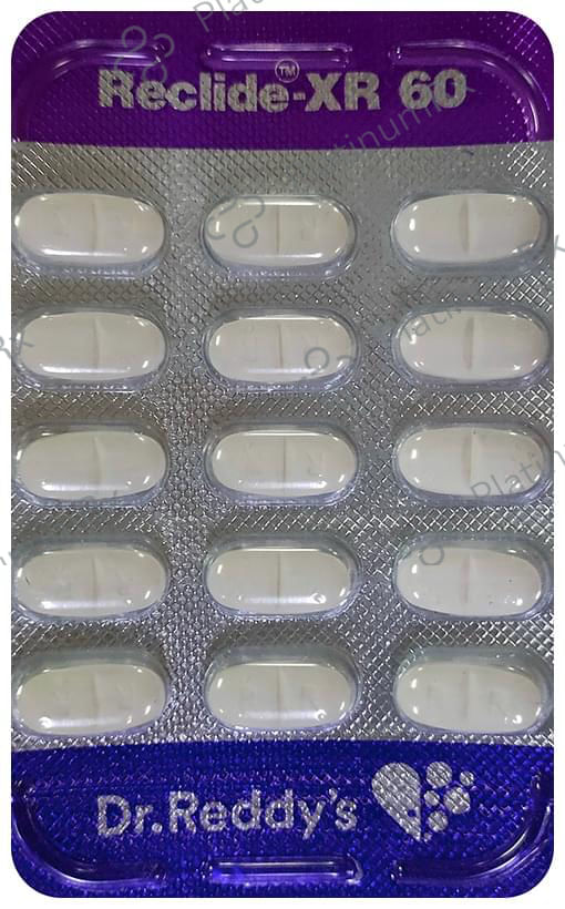 Reclide XR 60mg Tablet ER 15s
