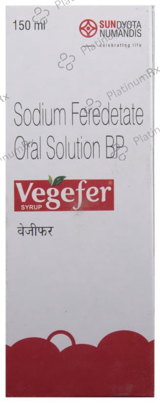 Vegefer 231mg Syrup 150ml
