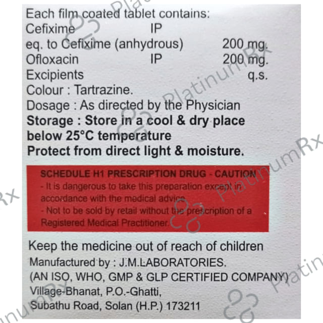 Cefichem-OF Tablet