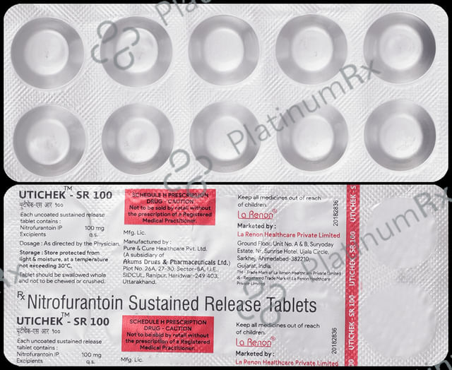 Utichek SR 100mg Tablet 10s