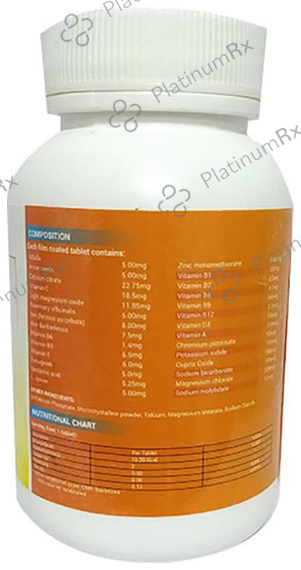 LDD Bioscience Vitamin D Cal Alfa+ - Multivitamin & Multimineral for Healthy Bones & Teeth - Tablet 60 Tablet