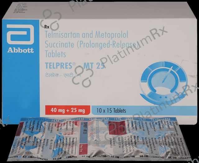 Telpres MT 25/40mg Tablet PR 15s