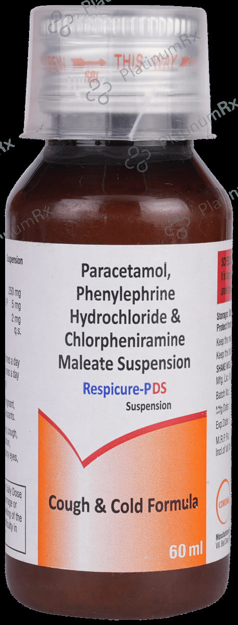 Respicure P DS 2/250/5mg Suspension 60ml