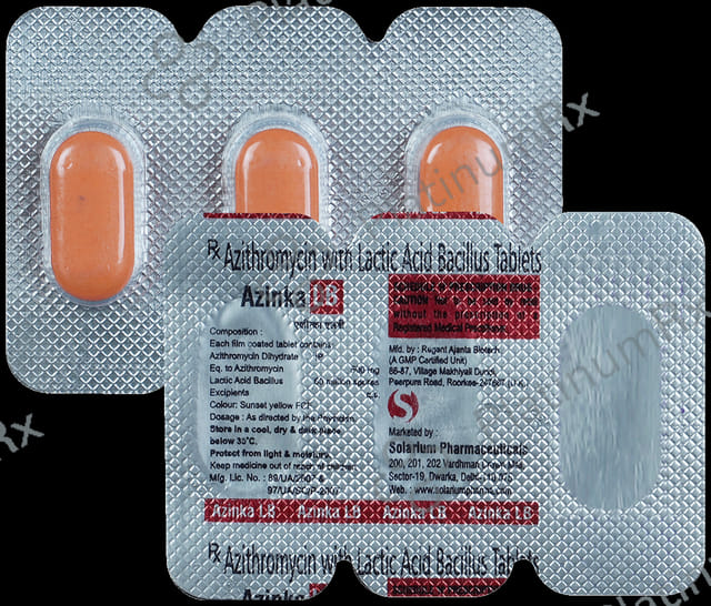 Azinka LB 500mg Tablet 3s