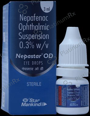 Nepastar OD 0.3% Eye Drop 3ml
