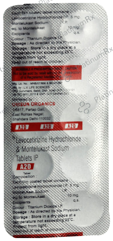 A2D 5/10mg Tablet 10s