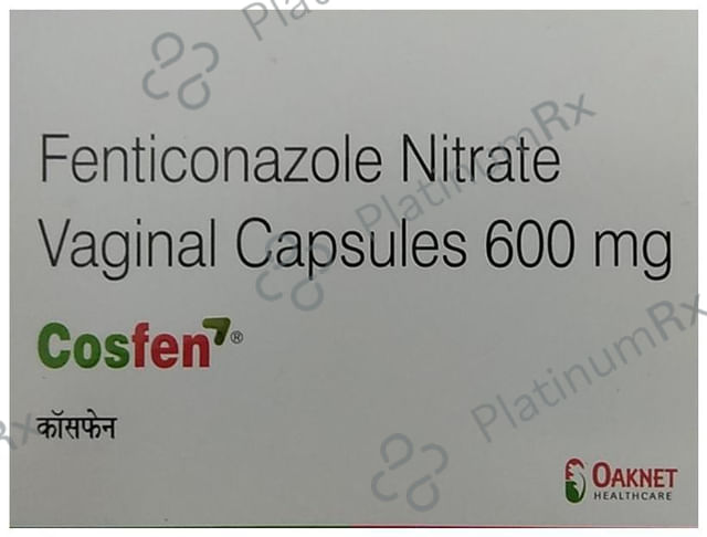 Cosfen 600mg Vaginal Capsule 1s