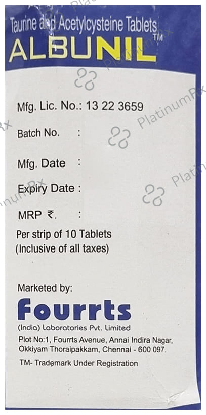 Albunil 150/500mg Tablet 10s