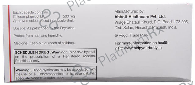 Paraxin 500mg Capsule 10s
