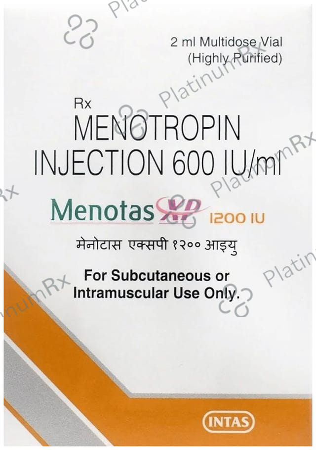 Menotas XP 600 Injection 2ml