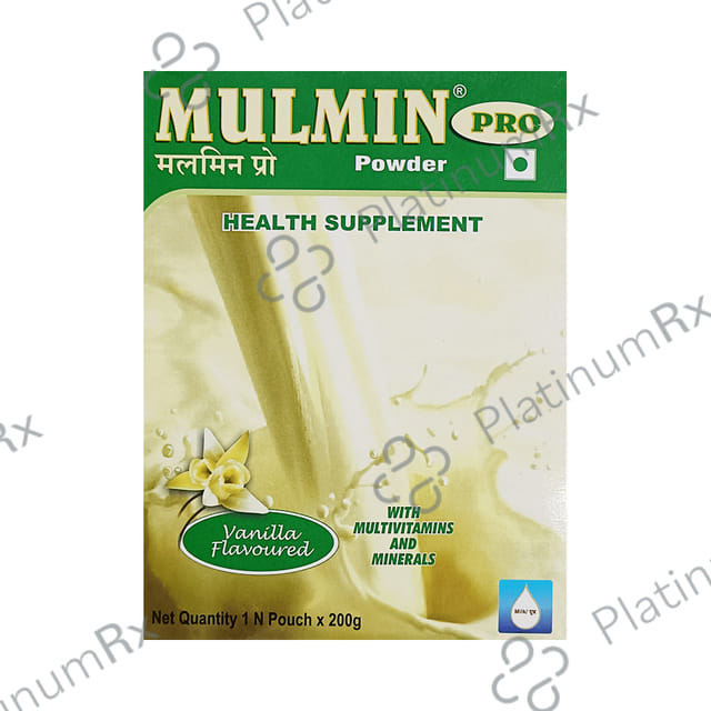 Mulmin Pro Vanilla Powder 200gm