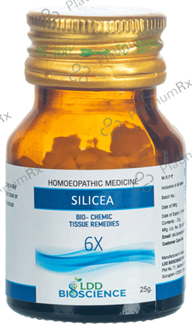 LDD Bioscience Silicea Biochemic Tablet 6X