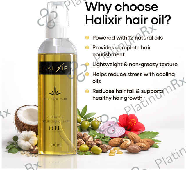 Halixir Versatile Nourishing Hair Oil