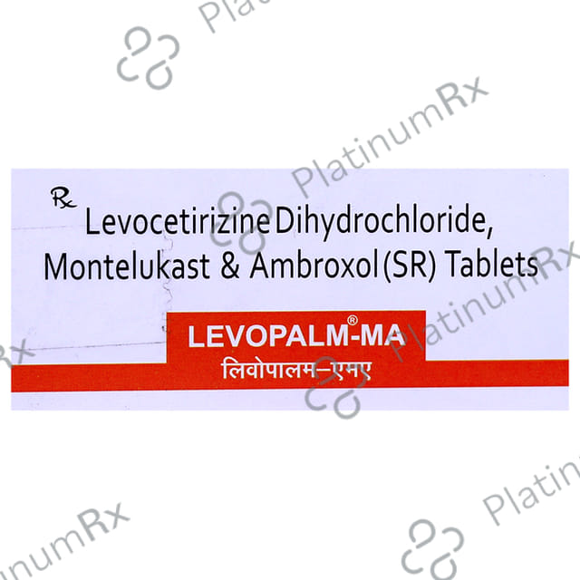 Levopalm MA 75/5/10mg Tablet SR 10s