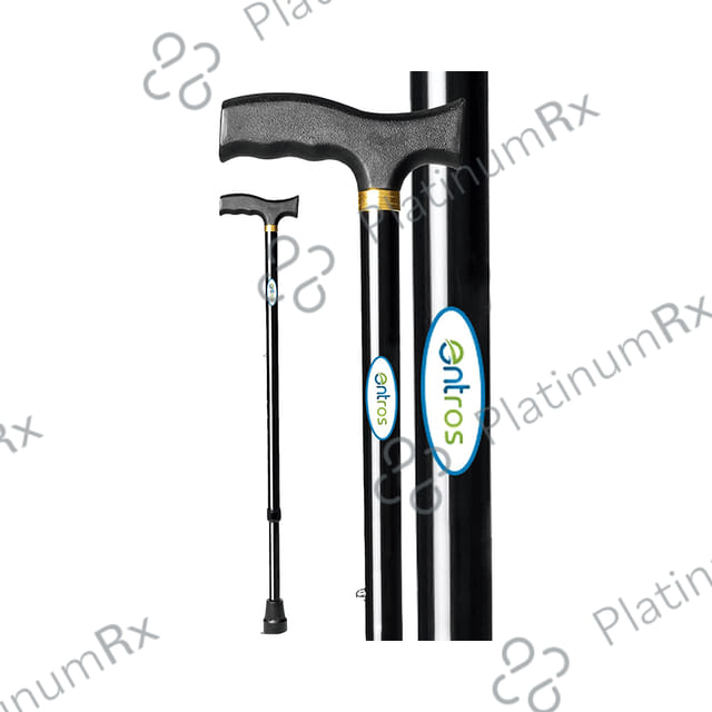 Entros KL 920 L Height Adjustable Walking Stick Black