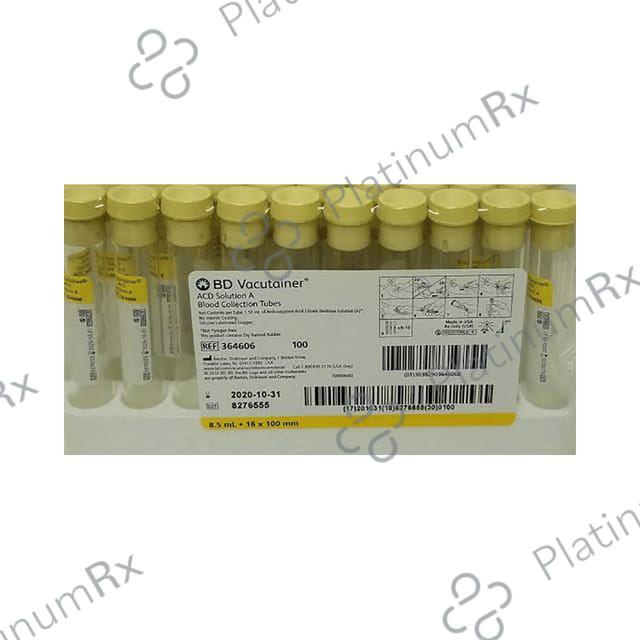 BD 364606 Vacutainer with ACD Solution A Blood Collection Tube