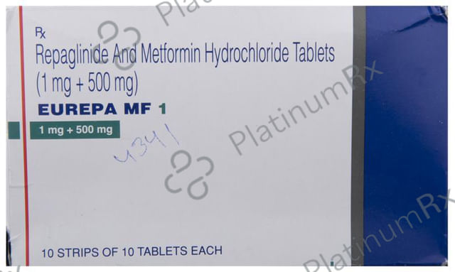 Eurepa MF 1/500mg Tablet 10s