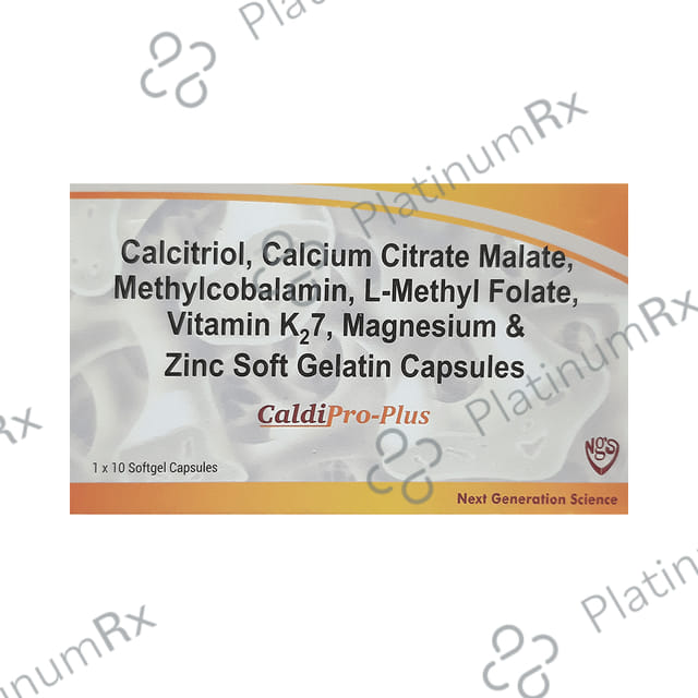 Caldipro Plus Soft Gelatin Capsule 10s